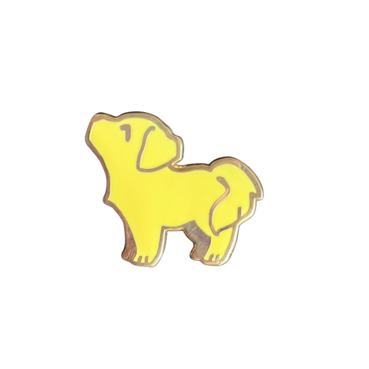 Yellow Labrador Retriever Pin • NO RESTOCK