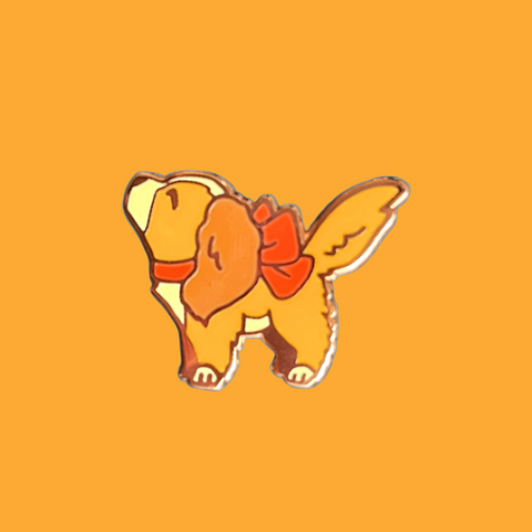 Lady v1 Pin (Rose Gold)