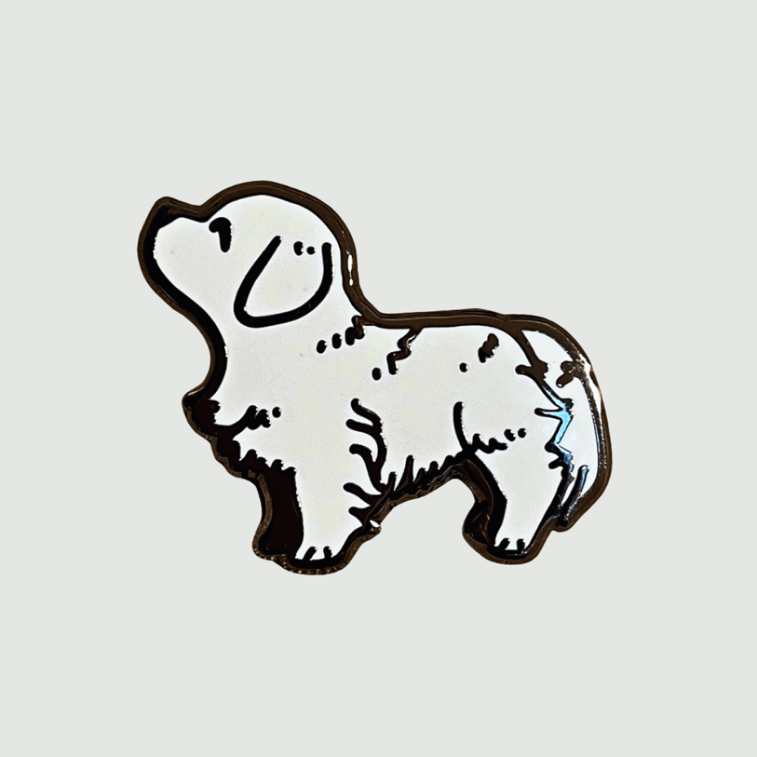 Light Golden Retriever Pin - iikoshop - Pin