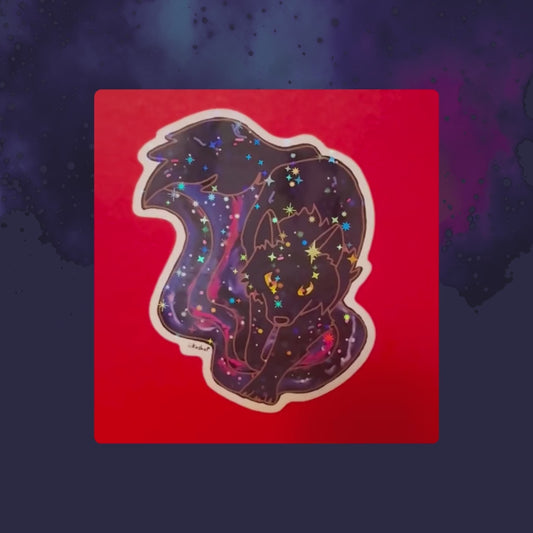 Twilight Holographic Sticker
