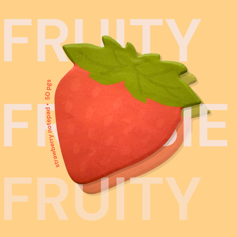 Strawberry Notepad