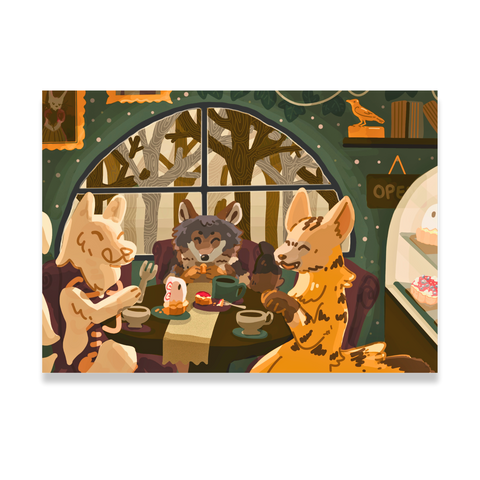 Ghost Cafe - Art Print