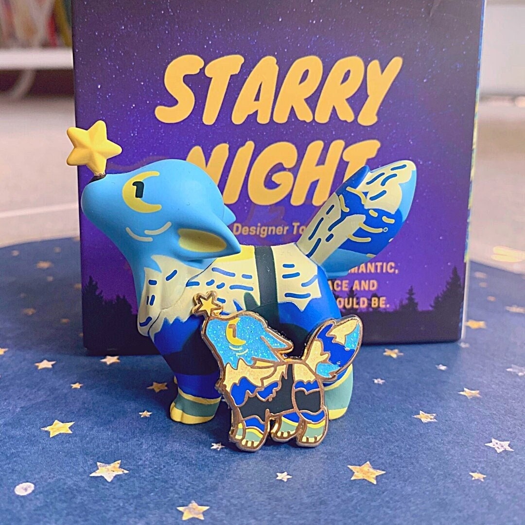 Starry Night Good Boi Figurine - iikoshop