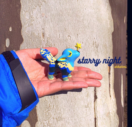 Starry Night Good Boi Figurine - iikoshop